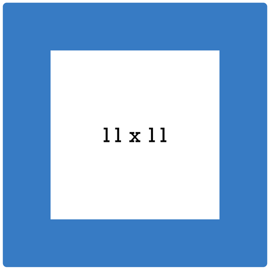 11" Square Art Print