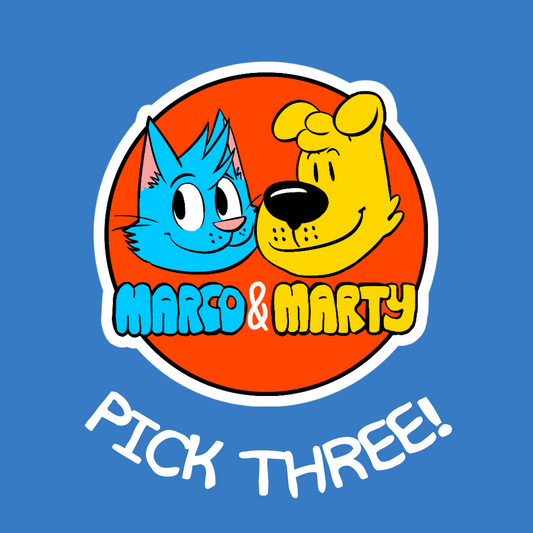 Pick 3 Stickers!